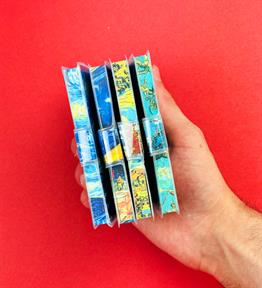 Van Gogh Pvc Kapak Defter 10,5x7,5 Cm x24