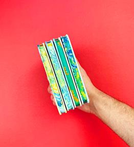 Van Gogh Seri Defter 13x12 Cm x24