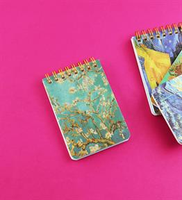 Van Gogh Spiralli 11x7,5 Cm 70 Yaprak Defter x24