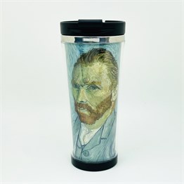 Van Gogh Tasarımlı 400 Ml Kağıt Termos