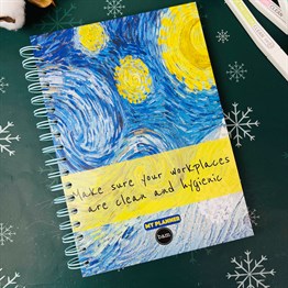 Van Gogh Tasarımlı Konuşan Ajanda 