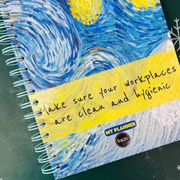 Van Gogh Tasarımlı Konuşan Ajanda 