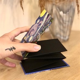 Van Gogh Starry Night Mini Photo Album w/Stickers