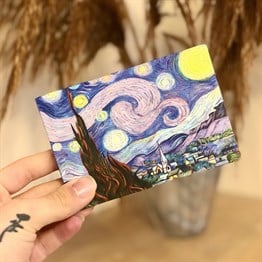 Van Gogh Starry Night Mini Photo Album w/Stickers