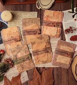Vintage Tasarım Scrapbook Kağıdı