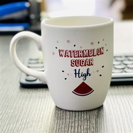 Watermelon Sugar High White Printed Mug