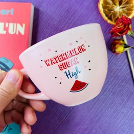 Watermelon Sugar High Pink Printed Cup