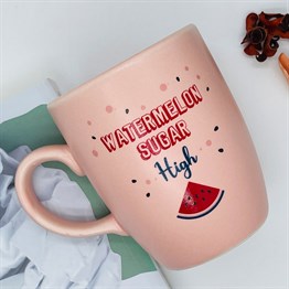 Watermelon Sugar High Pink Printed Mug