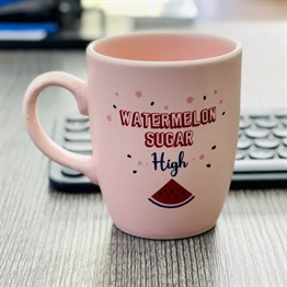 Watermelon Sugar High Pink Printed Mug