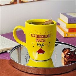 Watermelon Sugar High Yellow Printed Mug