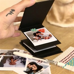 Work Hard Dream Mini Photo Album w/Stickers