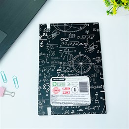 Yanlış Anlaşılan Dahiyim Tasarımlı Lastikli Defter