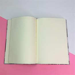 Yaprak Tasarımlı Lastikli Defter