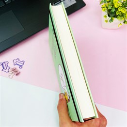 Yaşıyosun Bu Hayatı Tasarımlı Kalın Kitap Görünümlü Defter