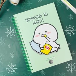 Yaşıyosun Bu Hayatı Tasarımlı Konuşan Ajanda 