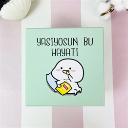 Yaşıyosun Bu Hayatı Tasarımlı Mini Hediye Seti
