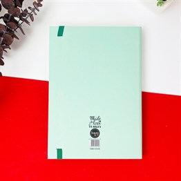 Yeşil Renk Lastikli Defter