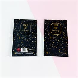 Yıldız Haritası PP Mini Çanta Defter