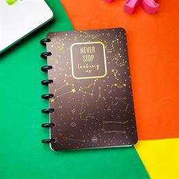 Yıldız Haritası Yeni Nesil Kalp Spiralli Defter