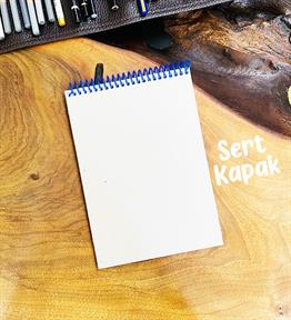 Yıldızlı Gece Tasarımlı A5 Sketch Book - Eskiz Defteri