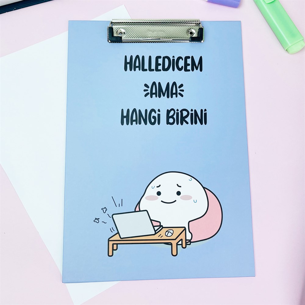  Halledicem Ama Hangi Birini Tasarımlı Sekreterlik 