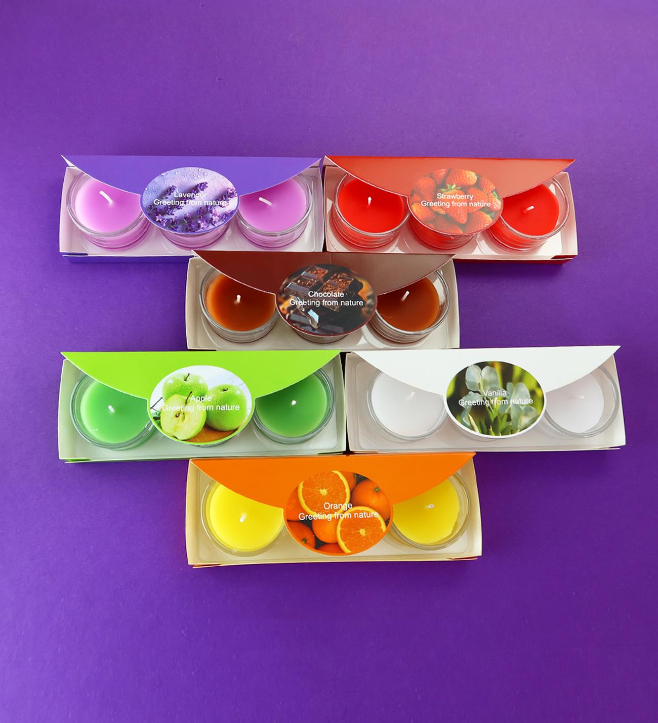 3'lü Mini Cam Mum x12