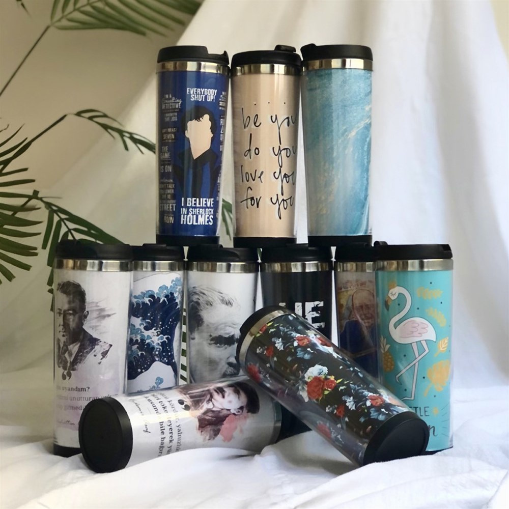 400 Ml Kağıt Termos