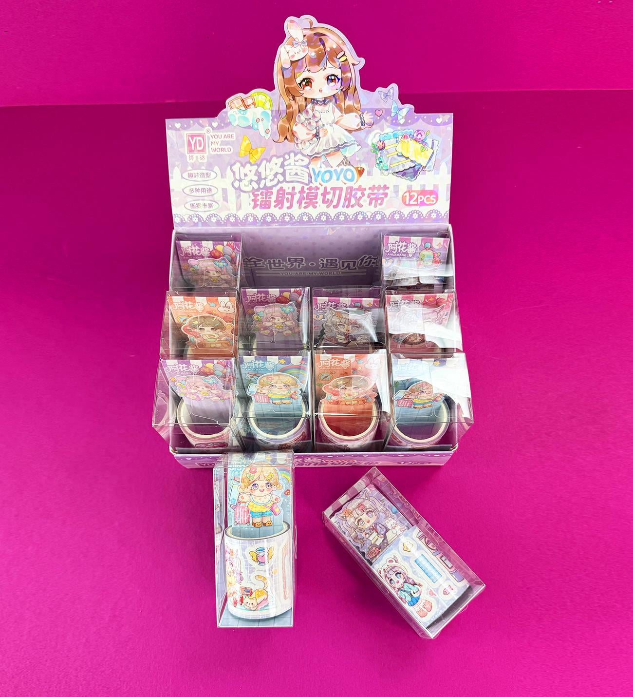 4,5 Cm Genişliğinde Kawaii Desenli Bant X12