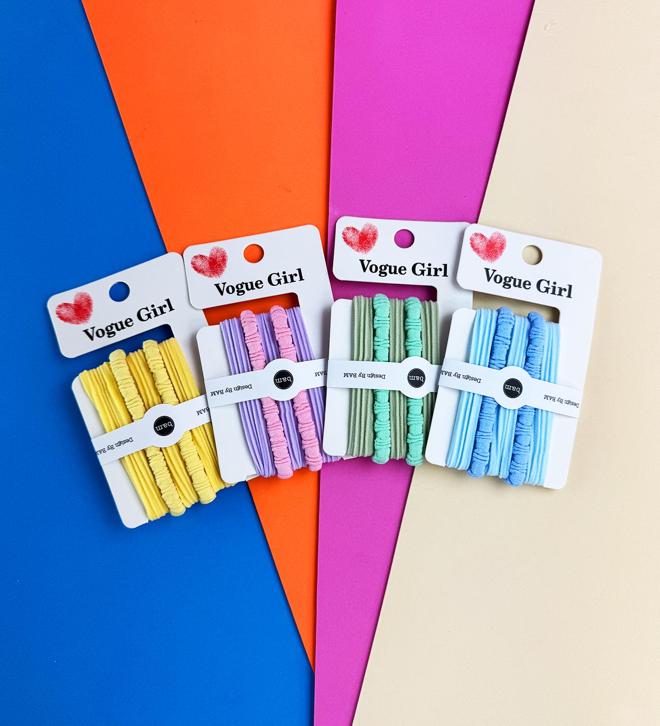 5 Adet Pastel Tekstil Toka x20