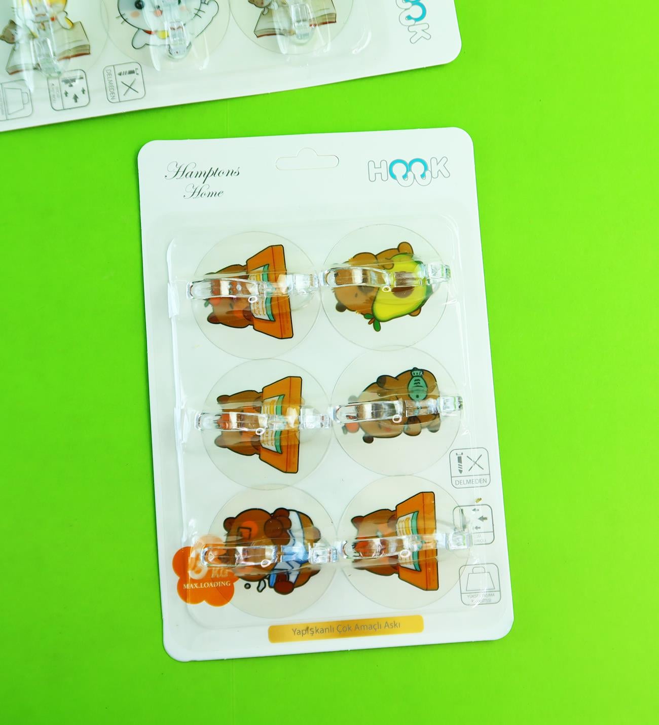 6 Adet Plastik Askı x12