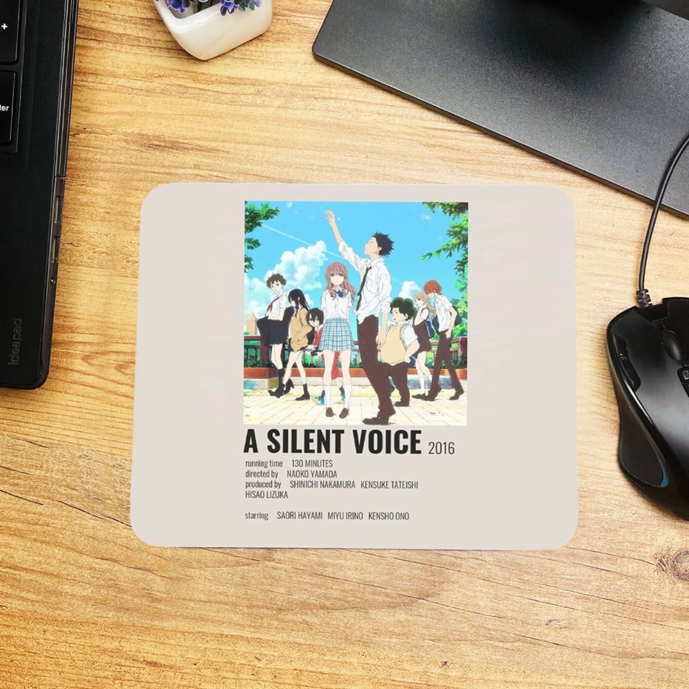 A Slient Voice Tasarımlı Mouse Pad