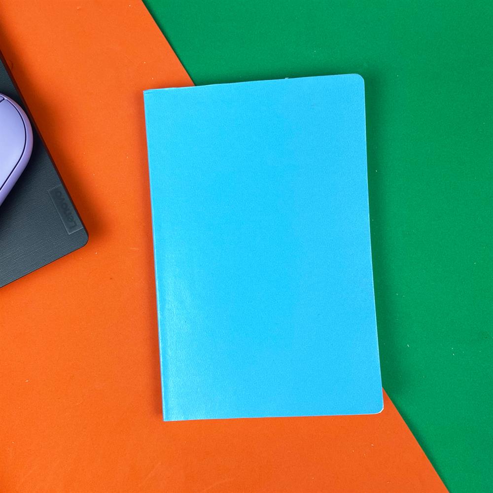 Açık Mavi Deri Defter