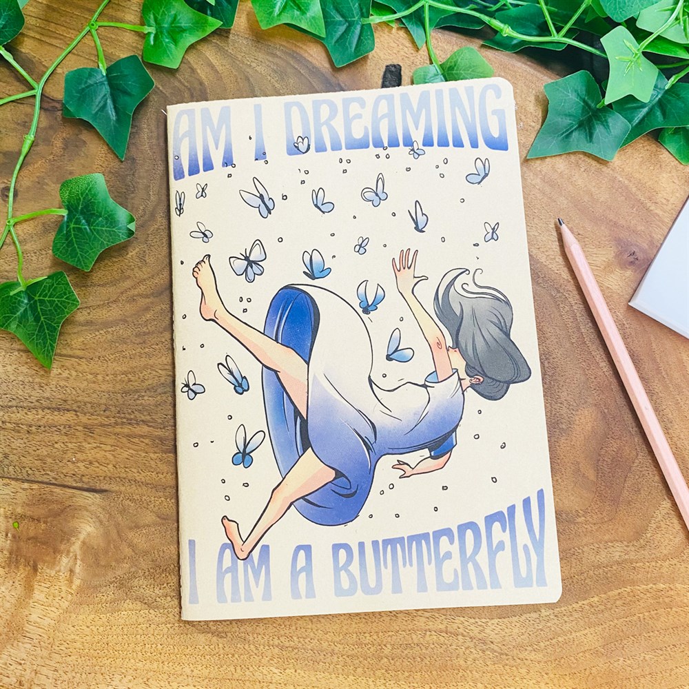 Am I Dreaming Tasarımlı Geri Dönüşümlü Kraft Defter