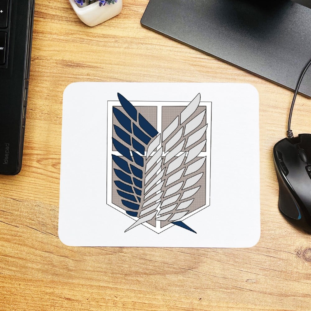 Attack On Titan Logo Tasarımlı Mouse Pad