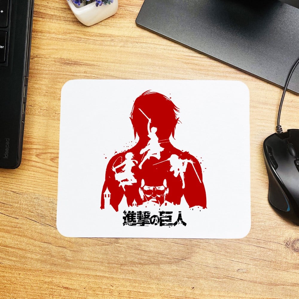 Attack On Titan Model 3 Tasarımlı Mouse Pad