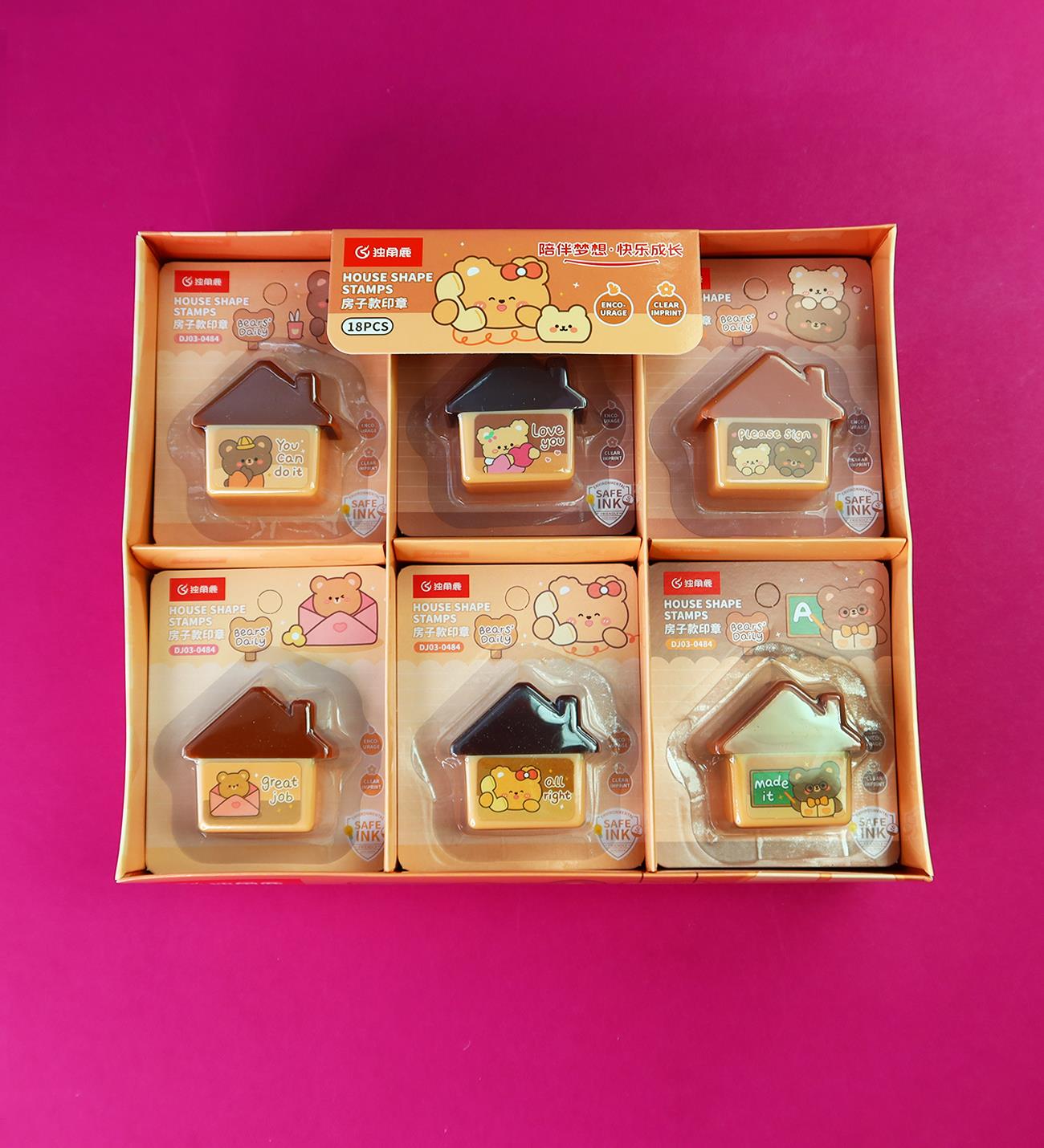 Ayı Figürlü Mühür x18