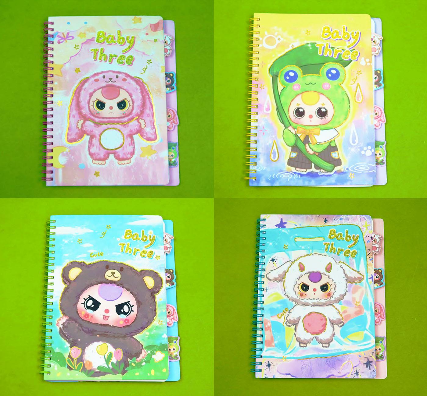 Bam 2136 Kostümlü Kız Defter x12