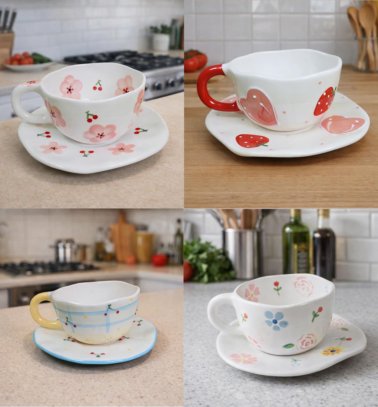 BAM 2325 SERAMİK TABAKLI KUPA