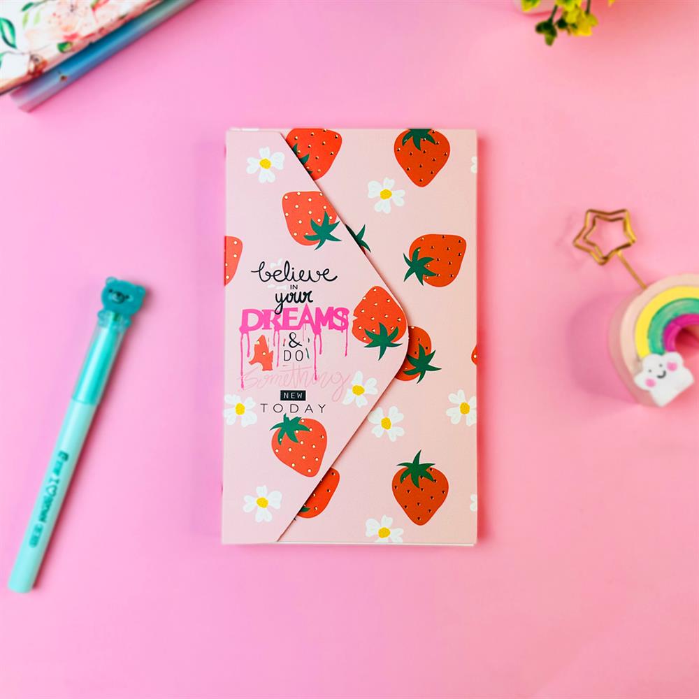 Believe In Your Dreams Tasarımlı Zarf Defter