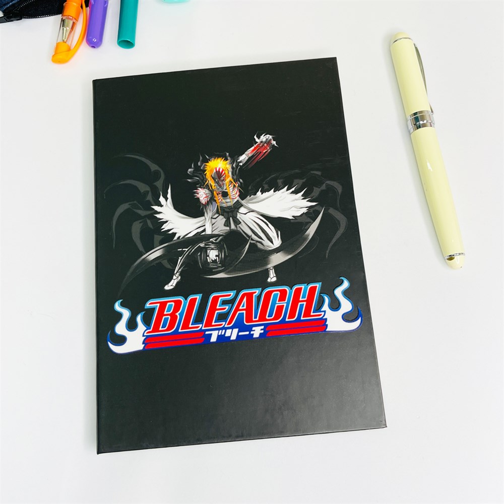 Bleach Tasarımlı Lastikli Defter