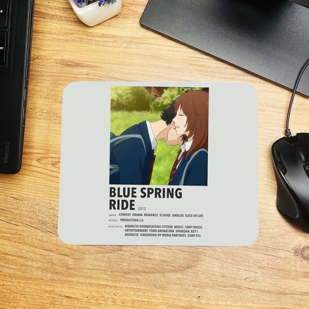 Blue Spring Ride Tasarımlı Mouse Pad