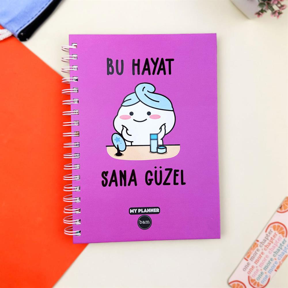 Bu Hayat Sana Güzel Tasarımlı Konuşan Ajanda