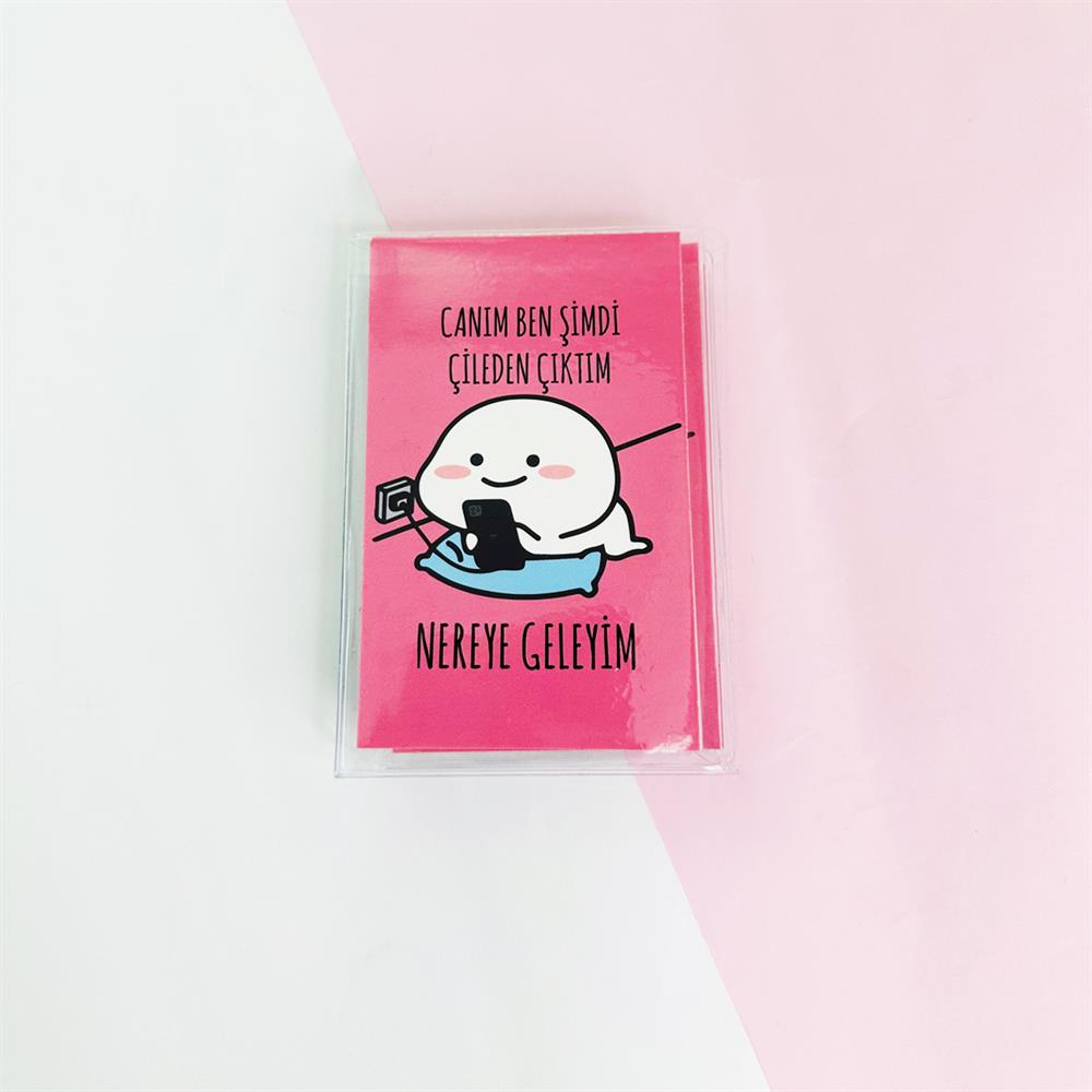 Canım Ben Şimdi  PP Mini Çanta Defter