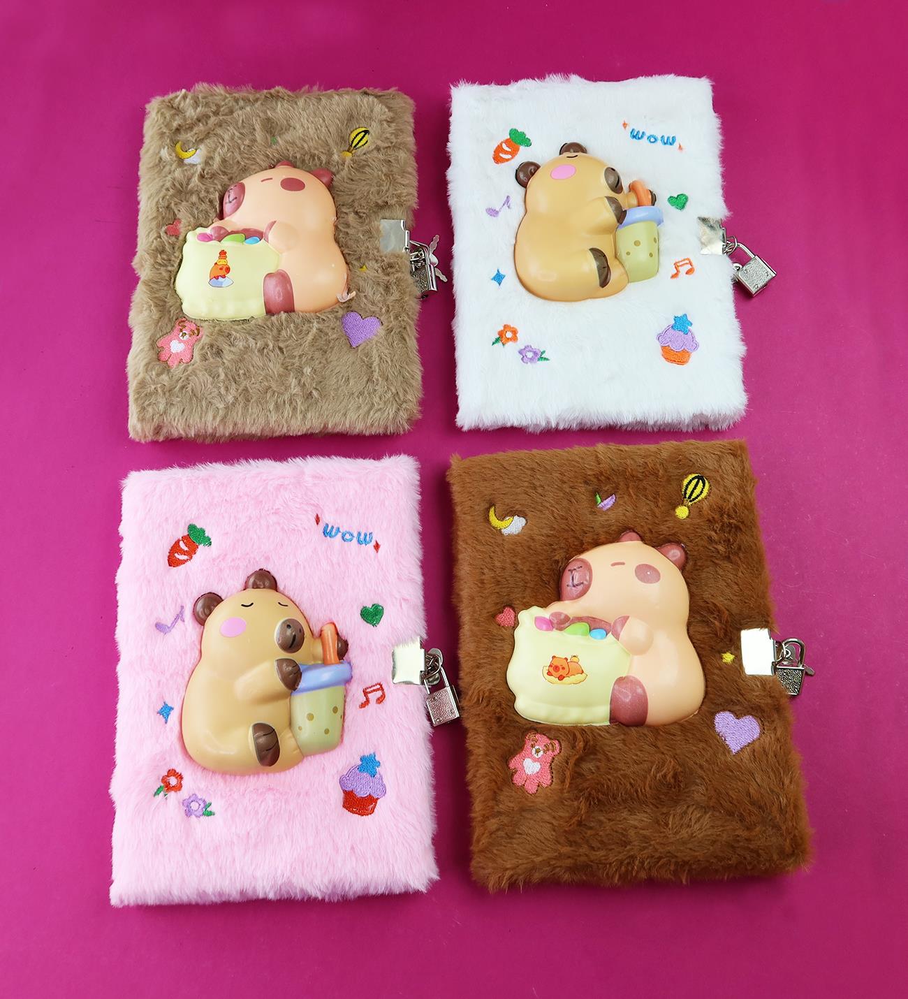 Capybara Sukuşi Defter x4