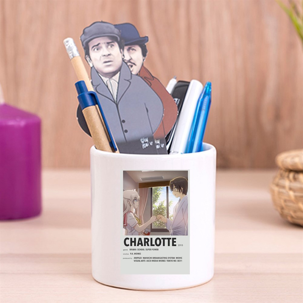 Charlotte Tasarımlı Seramik Kalemlik