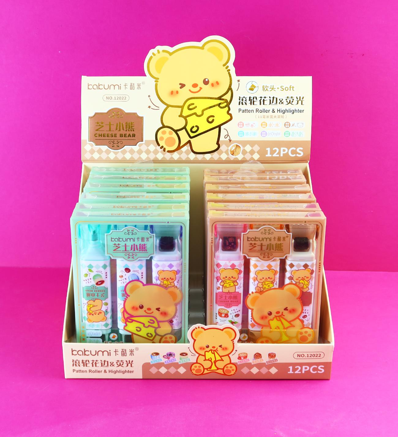 Çift Taraflı Keçeli Kalem x12