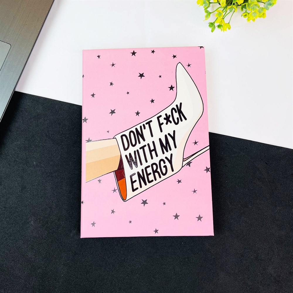 Çizme Tasarımlı Lastikli Defter