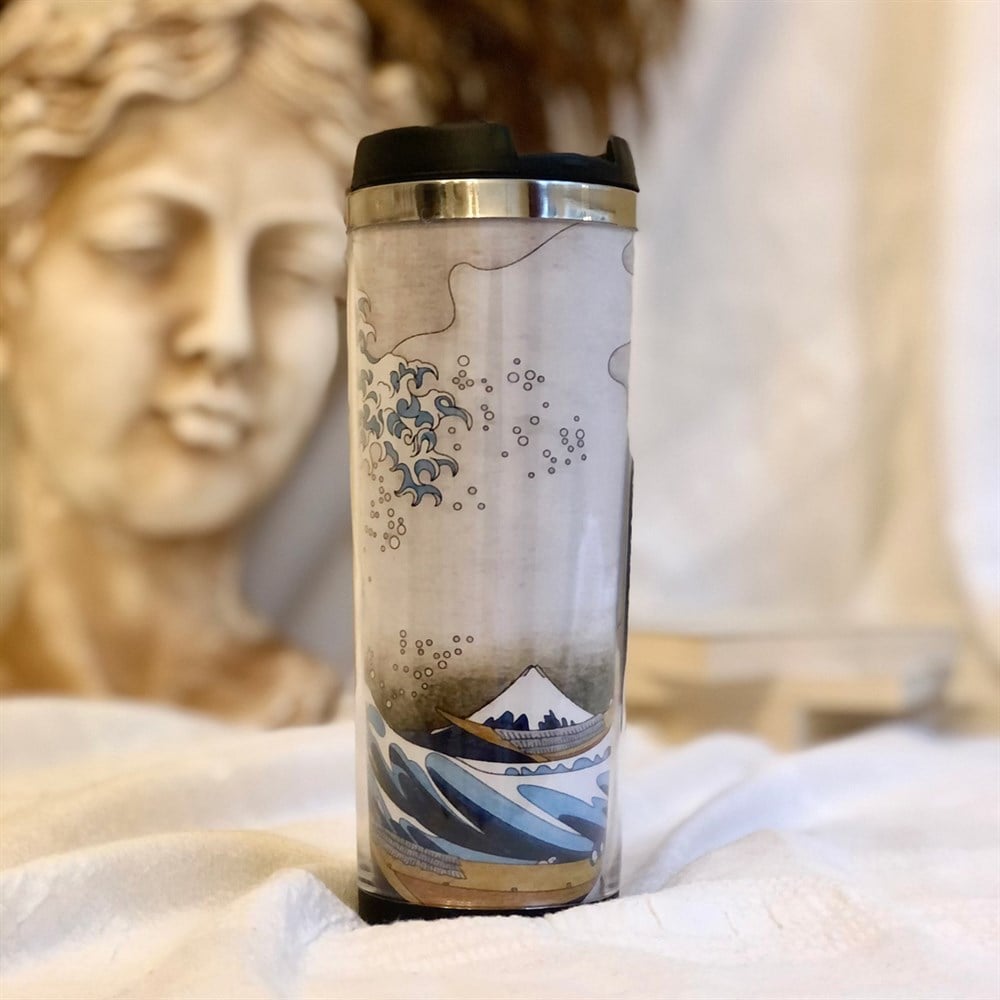 Dalga Tasarımlı 400 Ml Mug Bardak