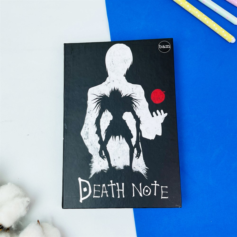 Death Note 2 Tasarımlı Lastikli Defter