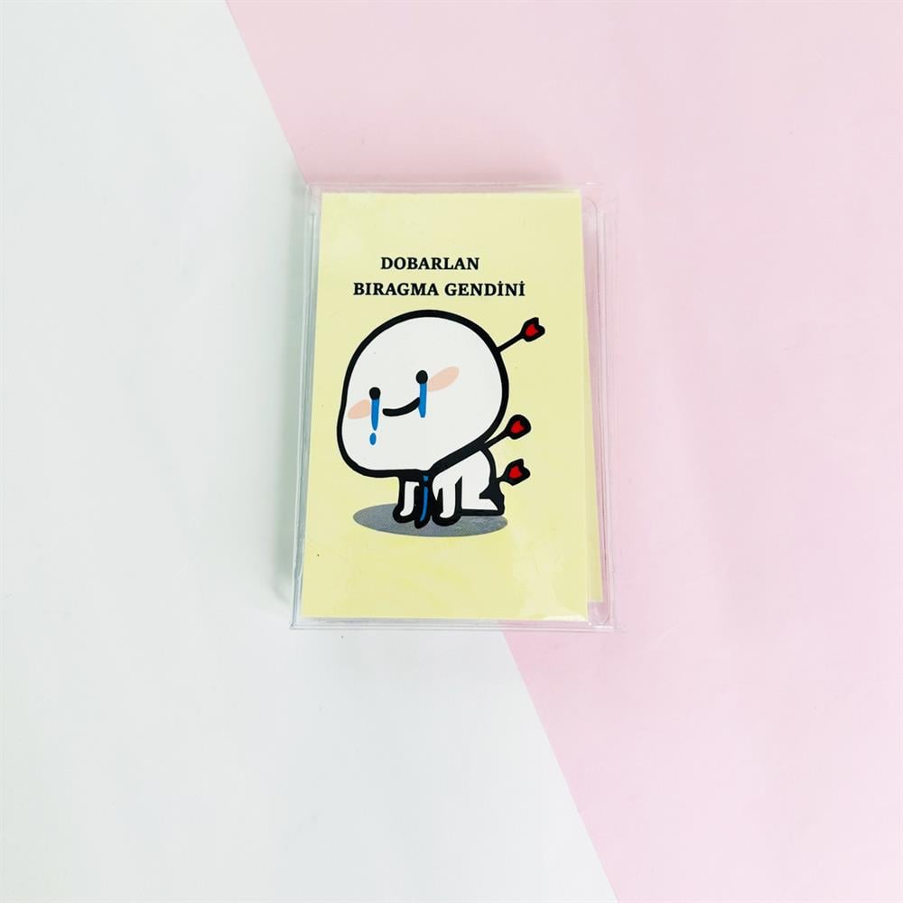 Dobarlan Bıragma Gendini PP Mini Çanta Defter